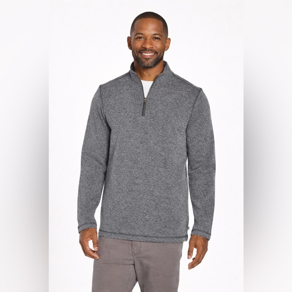 GAP Gray Zip Up Sweater for Men